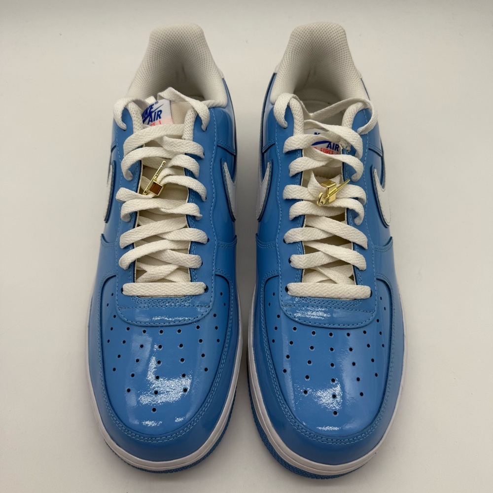 Nike By You Air Force 1 Low Blue White Mens Shoes Size 13 DJ7015-991 New - Picture 5 of 9